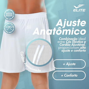 Kit 2 Short Calção Futebol Academia Bermuda Masculino Adulto