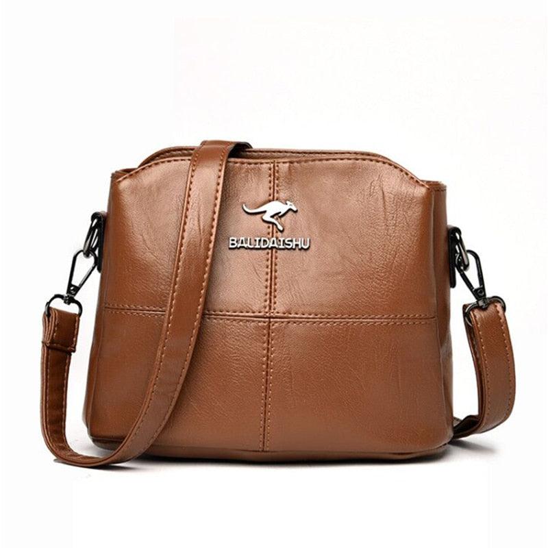 Bolsa Feminina de Couro Leisure