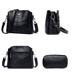 Bolsa Feminina de Couro Leisure