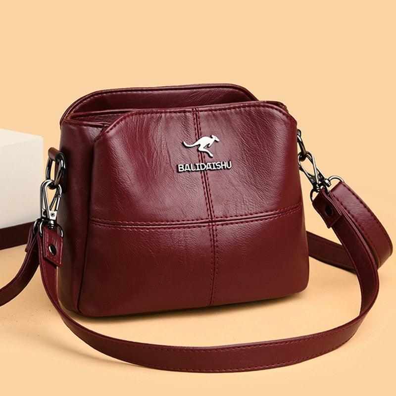 Bolsa Feminina de Couro Leisure